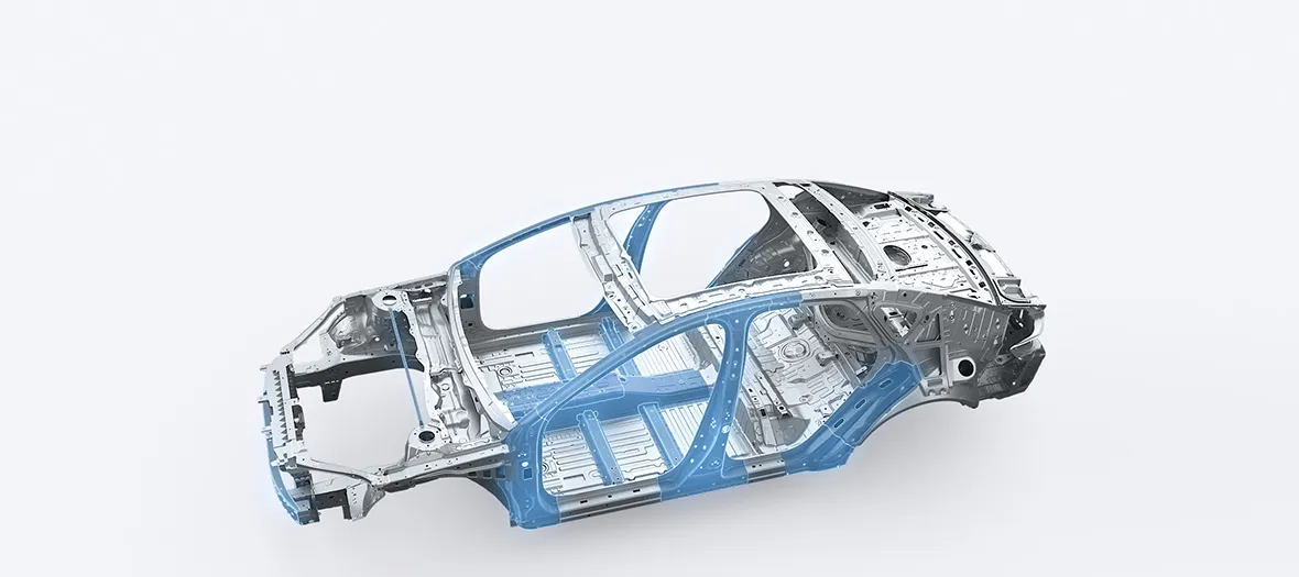 BYD HAN EV HIGH-STRENGTH STEEL CHASSIS